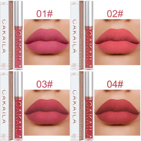 18-Colors-Matte-Lipgloss-Wholesale-Cheap-Liquid-Lipstick-Makeup-Lip-Color-Batom-Long-Lasting-Sexy-Red-2