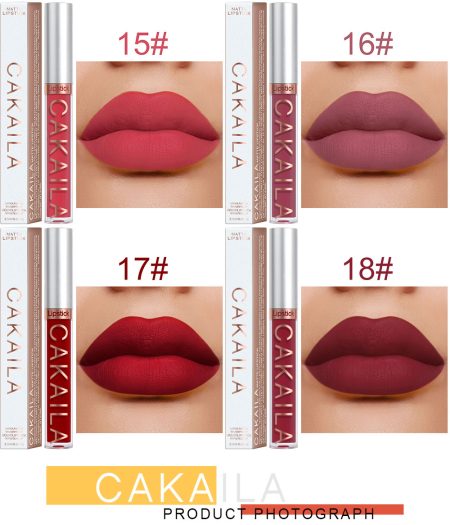 18-Colors-Matte-Lipgloss-Wholesale-Cheap-Liquid-Lipstick-Makeup-Lip-Color-Batom-Long-Lasting-Sexy-Red-4
